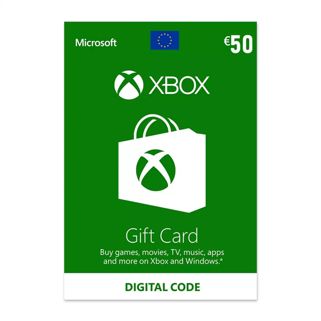 Xbox Gift Card Europe Store EUR 50