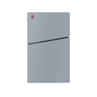 Replacement Plate Cover for PS5 Slim Console (Disc Edition) With logo - Grey
