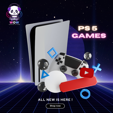 wow gaming store promo