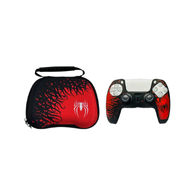 Spider Man Case with Silicone Cover for PS5 Controller