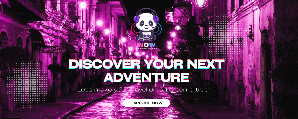 wow gaming store promo