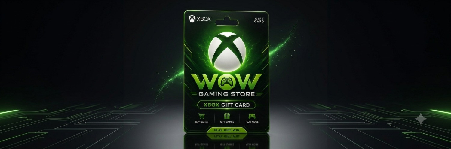 wow gaming store promo