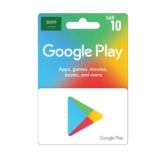 Google Play Gift Card KSA Store SAR 10