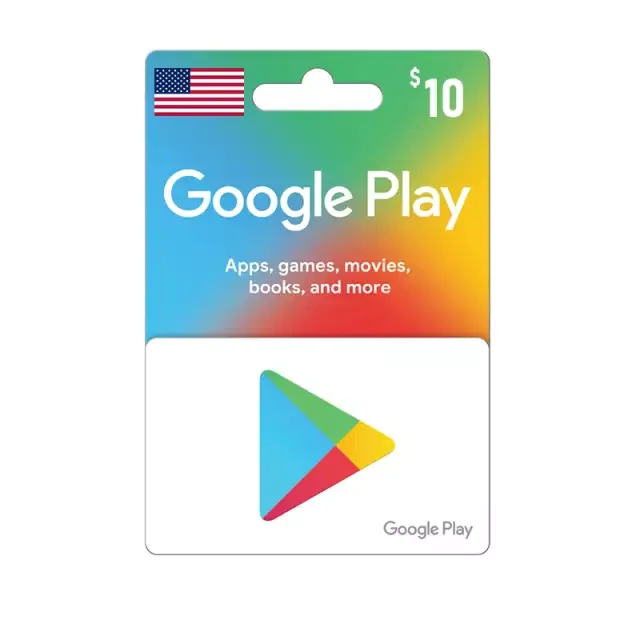 Google Play Gift Card USA Store USD 10
