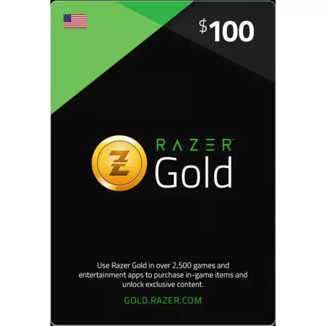 Razer Gift Card USA Store USD 100