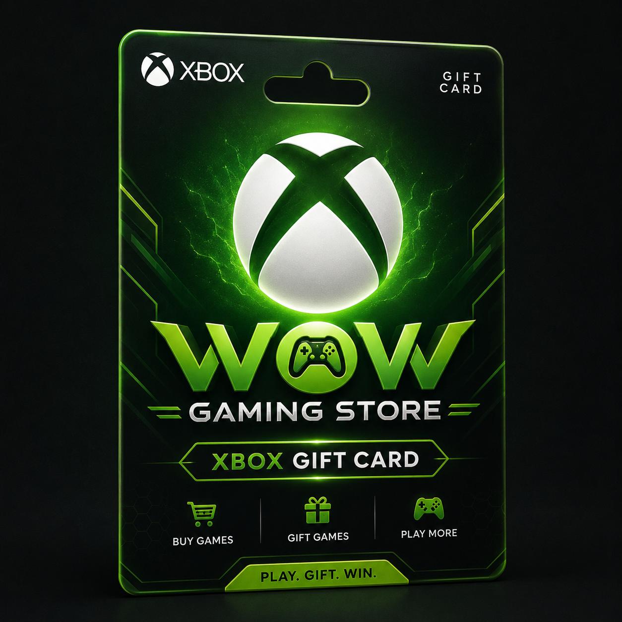 wow gaming store promo