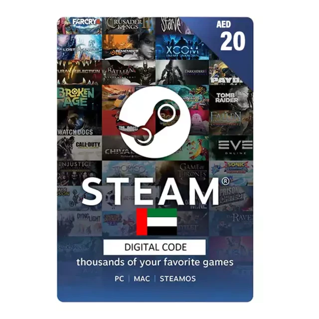 Steam Gift Card UAE Store AED 20
