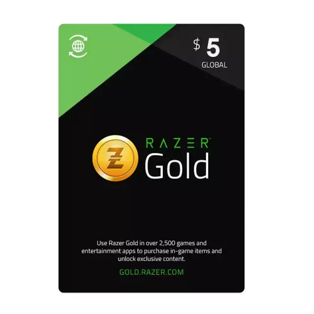 Razer Gift Card Global Store USD 5