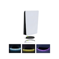 Dobe Host Base RGB Light Bracket Base for PS5 Console - White