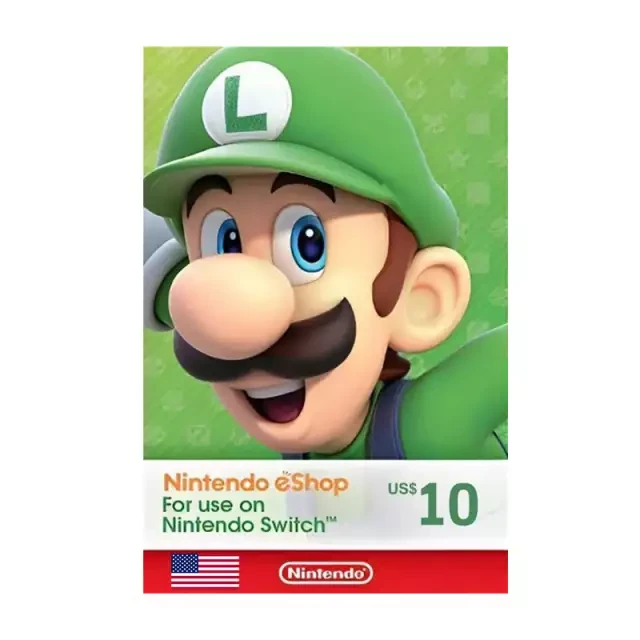 Nintendo eShop Gift Card USA Store USD 10