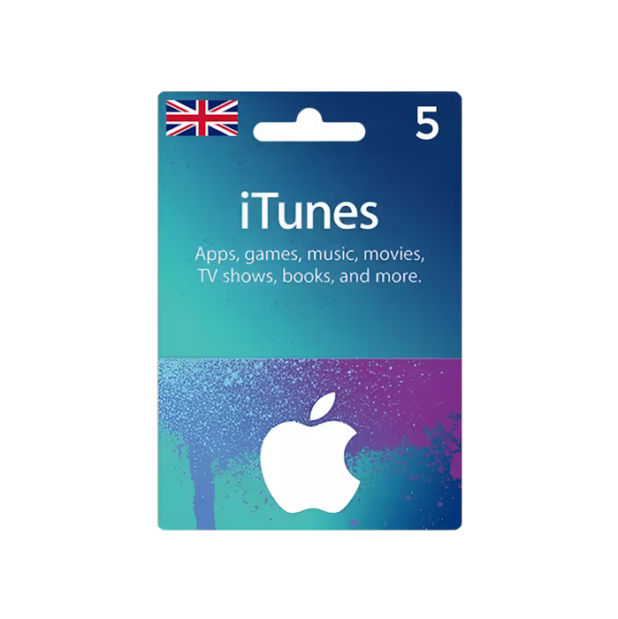 Apple iTunes Gift Card United Kingdom 5 GBP UK iTunes